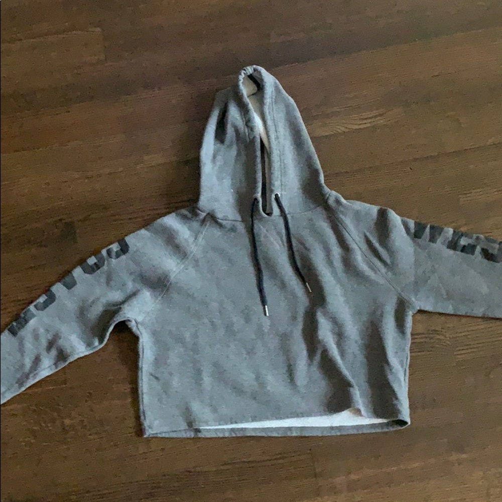 Gray west coast hoodie